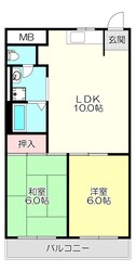 M’PLAZA菱江の物件間取画像